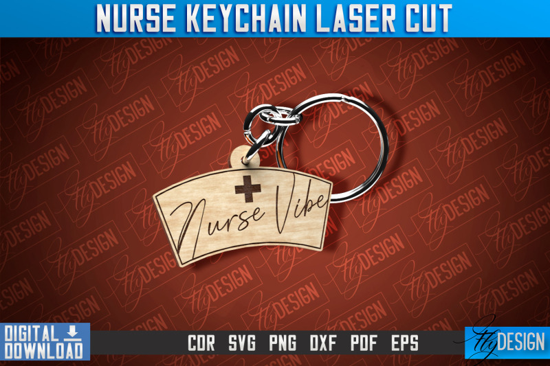 nurse-keychain-laser-cut-design-nurse-laser-cut-cnc-file