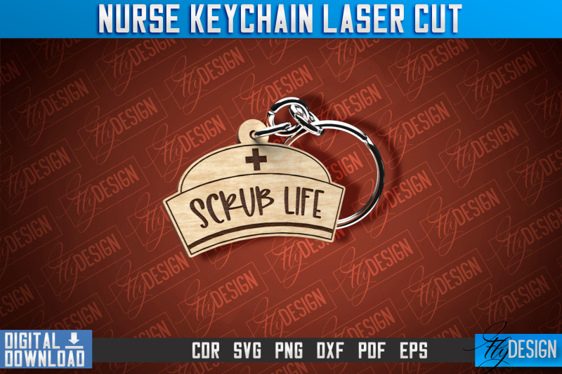 nurse-keychain-laser-cut-design-nurse-laser-cut-cnc-file