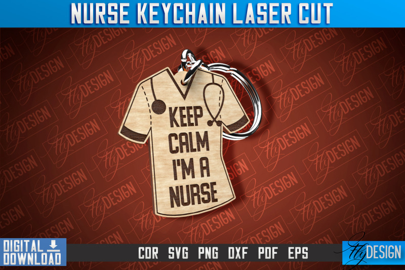 nurse-keychain-laser-cut-design-nurse-laser-cut-cnc-file