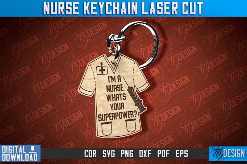 nurse-keychain-laser-cut-design-nurse-laser-cut-cnc-file