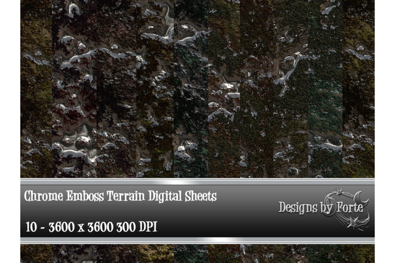 chrome-emboss-terrain-textures