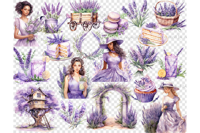 lavender-clipart-provence-clipart