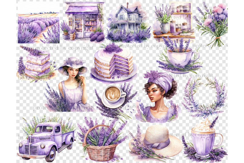 lavender-clipart-provence-clipart