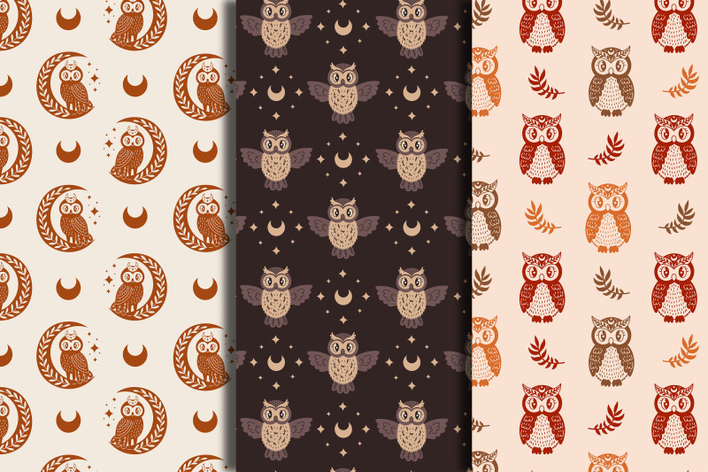 owls-seamless-patterns