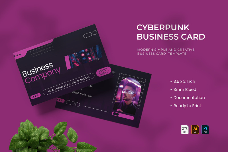 cyberpunk-business-card