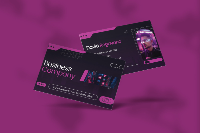 cyberpunk-business-card