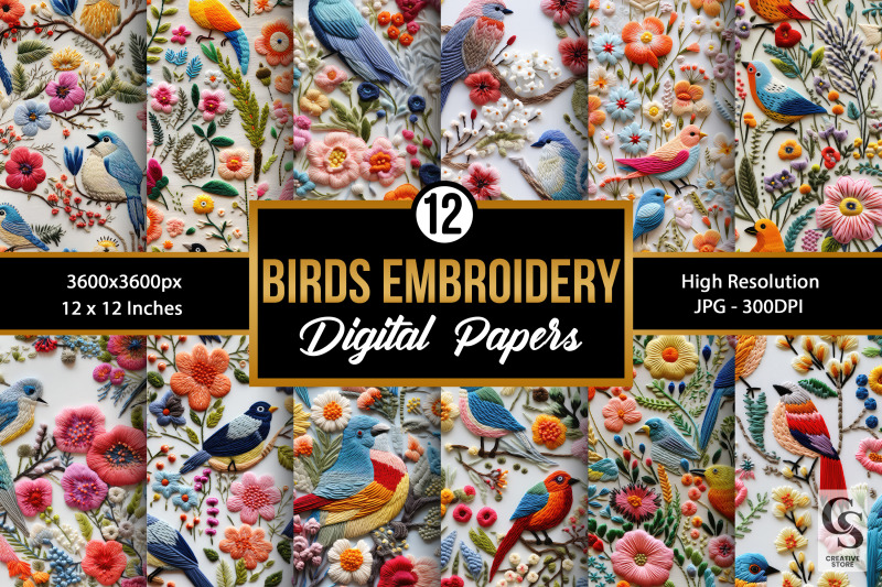 floral-birds-embroidery-seamless-patterns