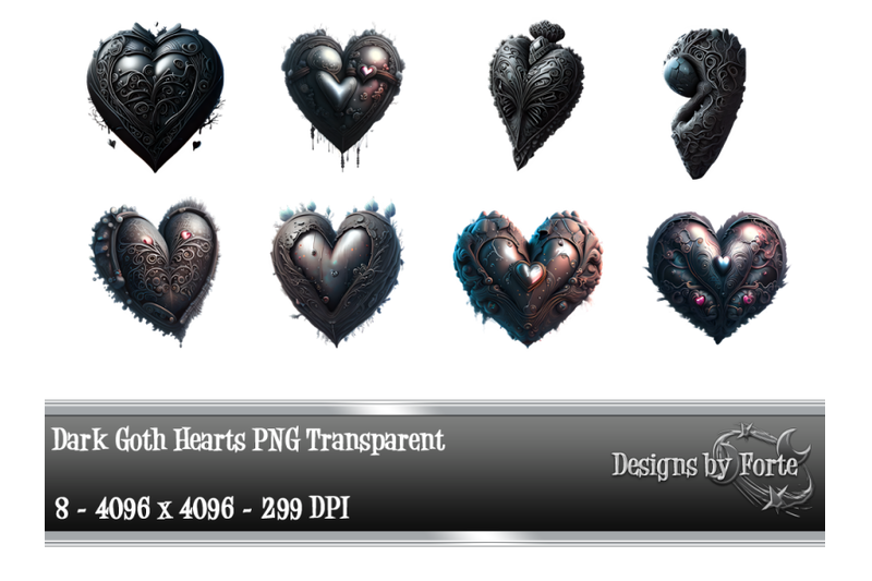 forte-039-s-dark-gothic-8-hearts-png