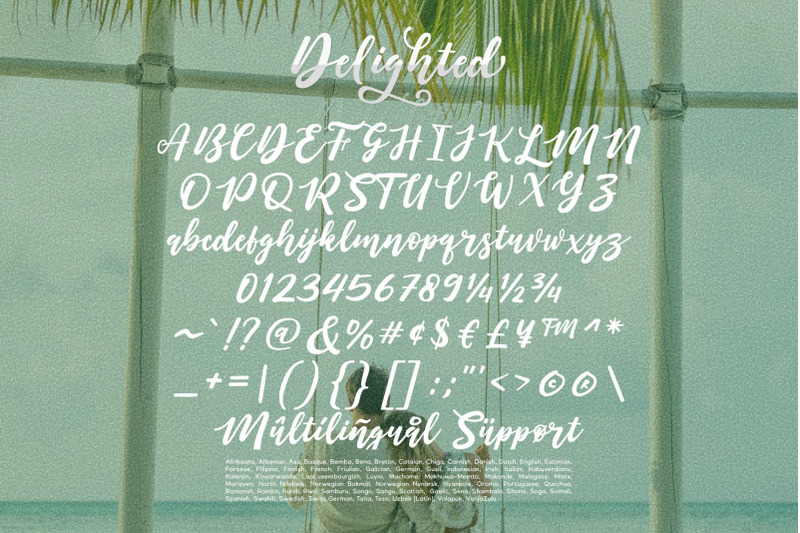 delighted-bounchy-font