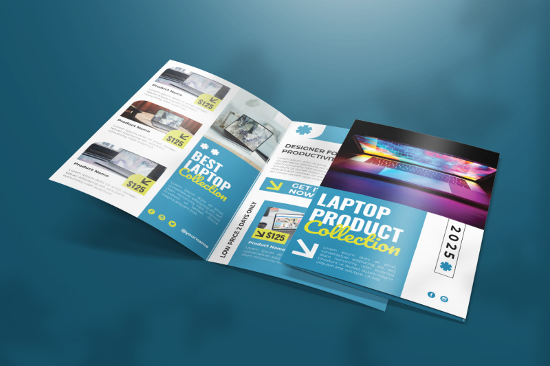 laptop-catalog-bifold-brochure