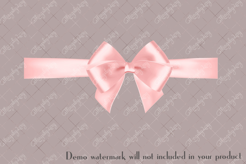 56-rosegold-satin-bows-and-ribbons-card-making-clip-arts-png