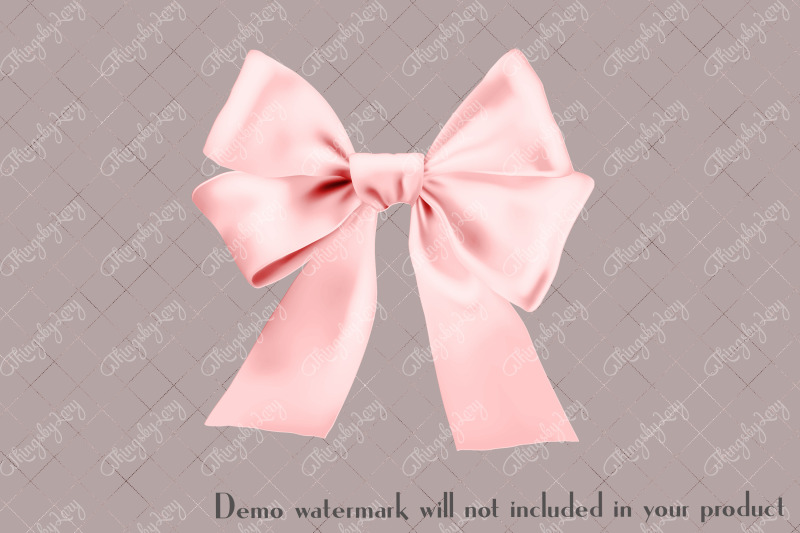 56-rosegold-satin-bows-and-ribbons-card-making-clip-arts-png