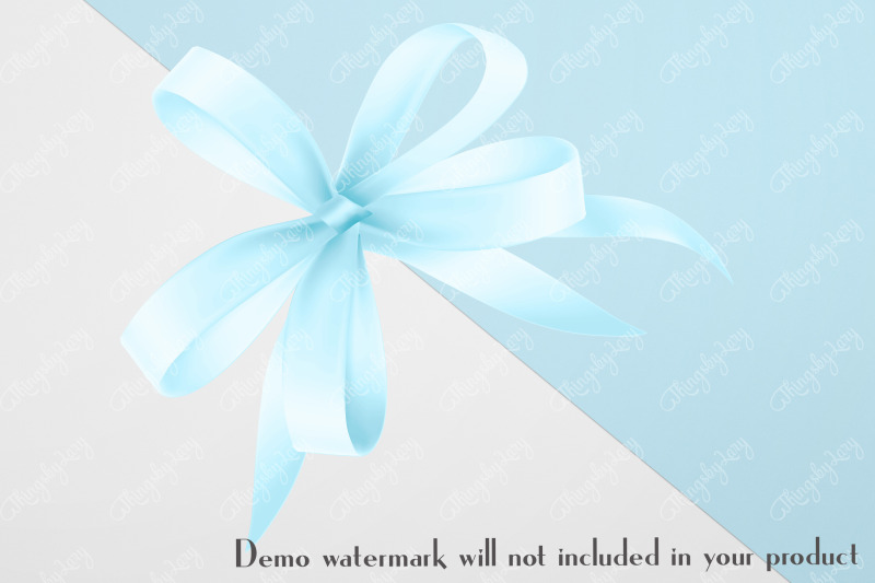 56-baby-blue-satin-bows-amp-ribbons-card-making-clip-arts-png