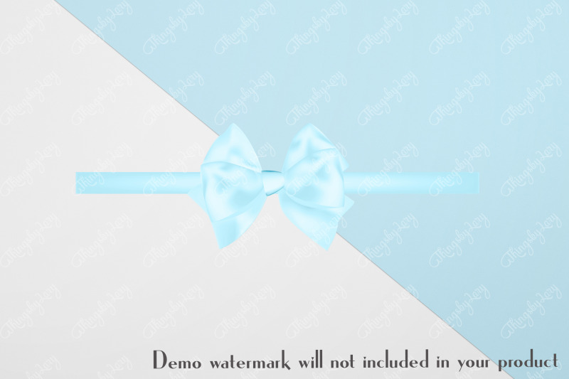 56-baby-blue-satin-bows-amp-ribbons-card-making-clip-arts-png