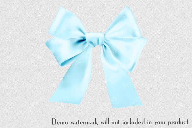 56-baby-blue-satin-bows-amp-ribbons-card-making-clip-arts-png