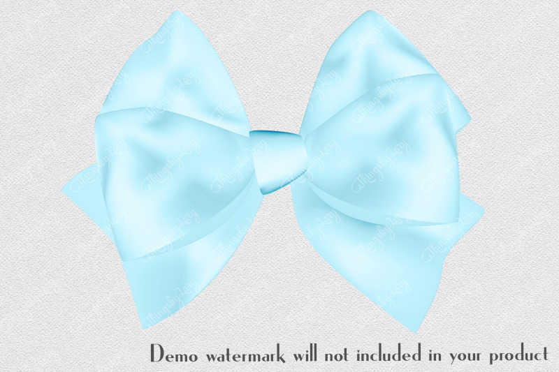 56-baby-blue-satin-bows-amp-ribbons-card-making-clip-arts-png