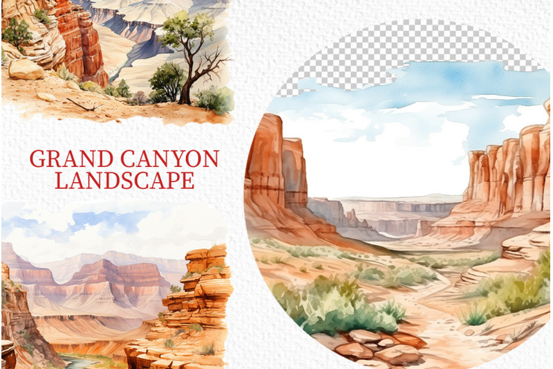grand-canyon-watercolor-clipart