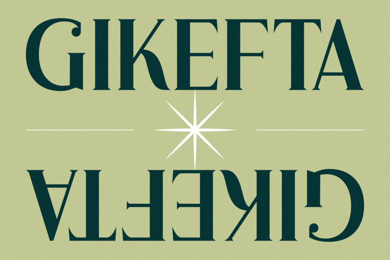 gikefta-modern-classic-serif-font