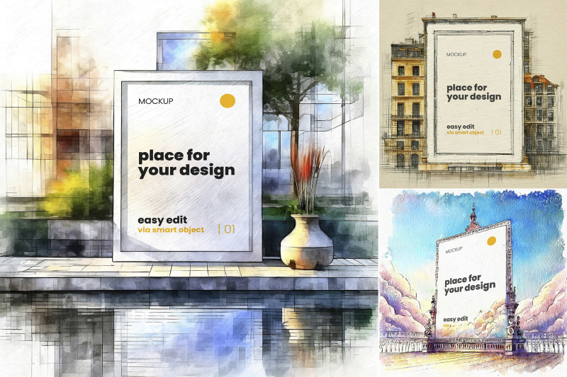 architecture-drawing-style-frames-poster-mockups