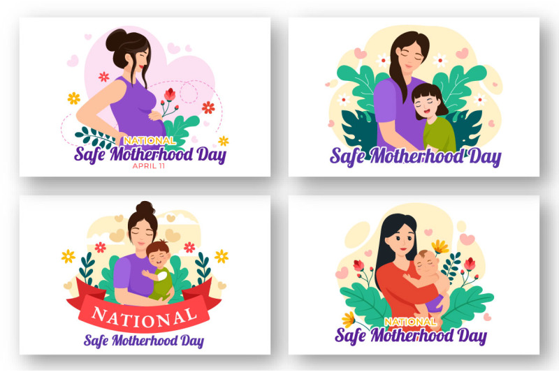 12-national-safe-motherhood-day-illustration