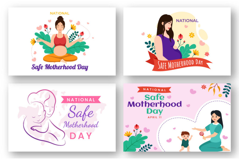 12-national-safe-motherhood-day-illustration