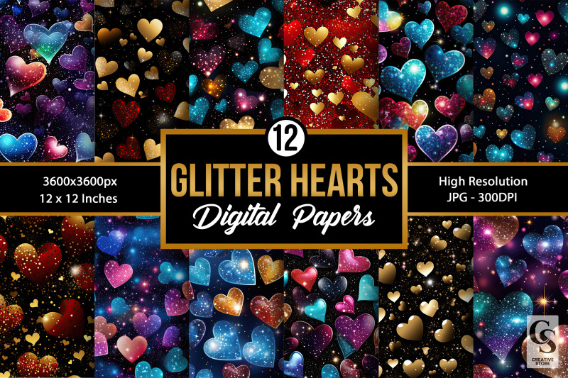 glittery-hearts-seamless-patterns