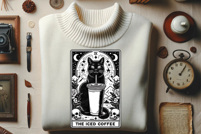 iced-coffee-tarot-art