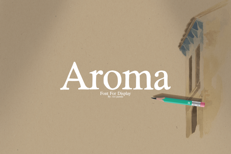aroma-a-typeface