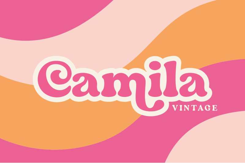camila-vintage-retro-serif