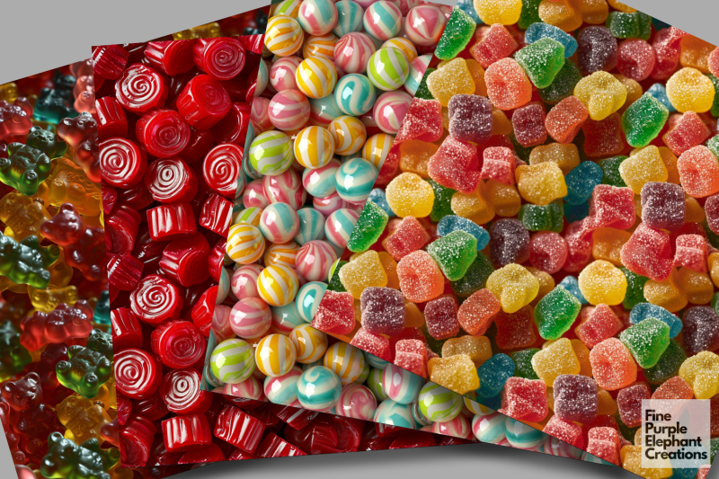 candy-cake-sweets-chocolate-gummy-texture-paper