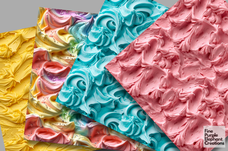 rainbow-birthday-cake-frosting-icing-texture-paper