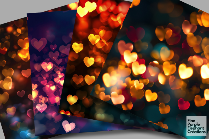 rainbow-valentine-heart-bokeh-texture-paper