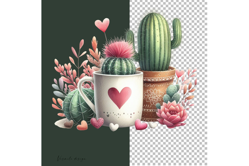 valentine-039-s-day-lovely-cacti