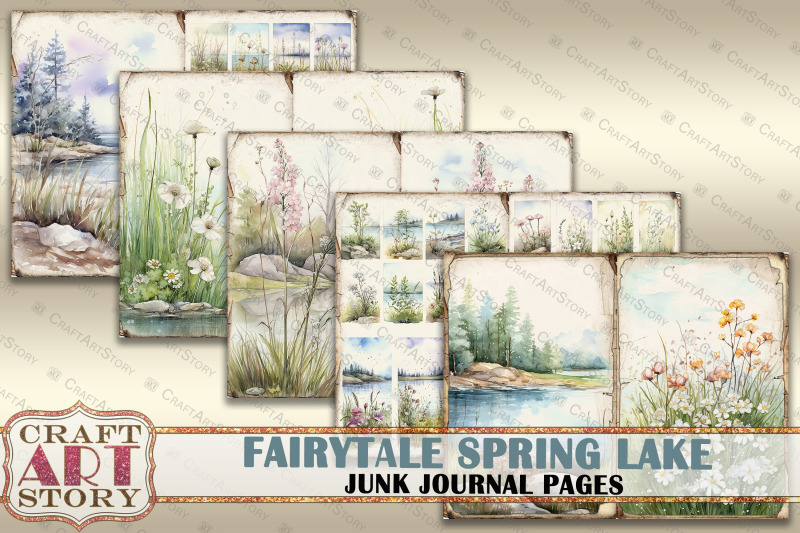 vintage-spring-lake-junk-journal-pages-fairytale-picture