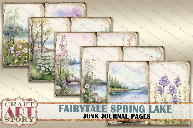 vintage-spring-lake-junk-journal-pages-fairytale-picture