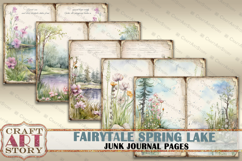 vintage-spring-lake-junk-journal-pages-fairytale-picture