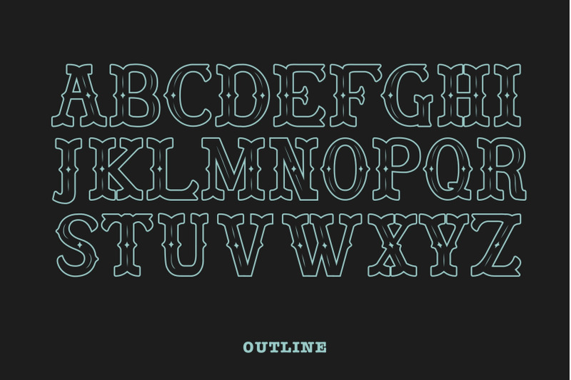 astro-bandit-font-western-serif-typeface-old-west-font-art-deco