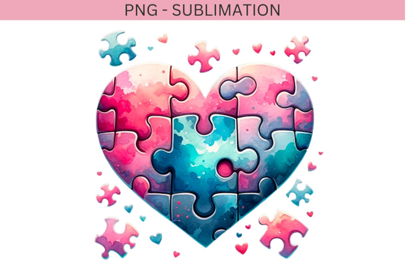 watercolor-valentine-heart-puzzle-digital-download