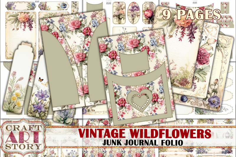 vintage-wildflowers-junk-journal-folio-botanical-picture