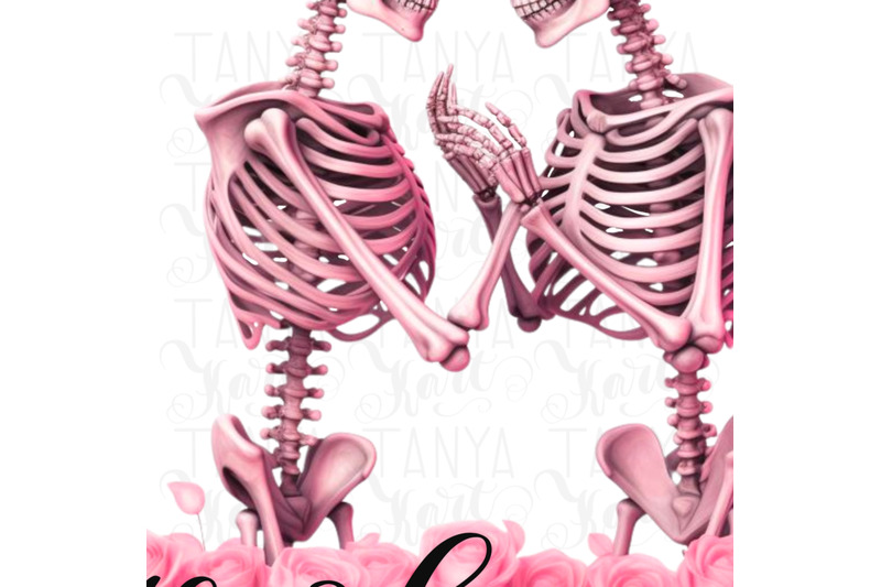 skeleton-lovers-valentine-couple-png-instant-download