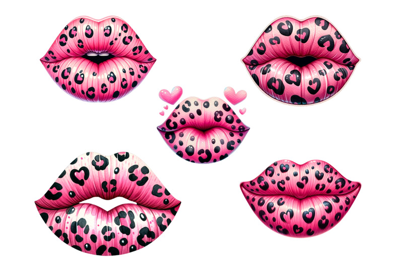 pink-leopard-lips-png-valentines-day-digital-download