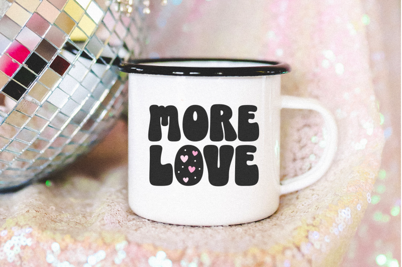 love-more-cute-retro-font