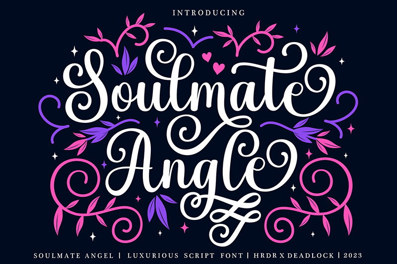 soulmate-angel-luxurious-script-font