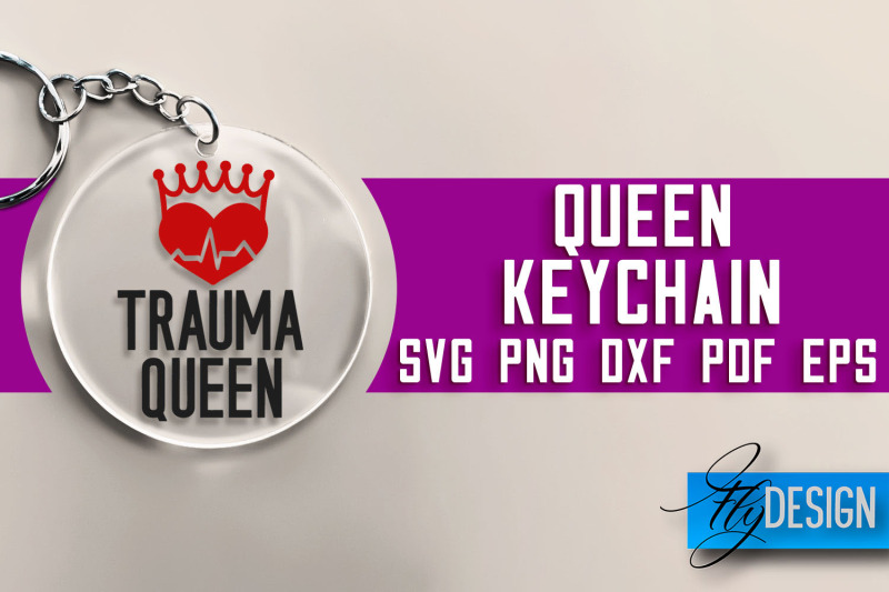 queen-keychain-svg-design-queen-quotes-design-svg-file