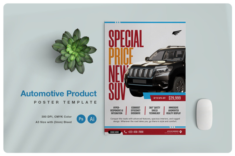 automotive-product-poster