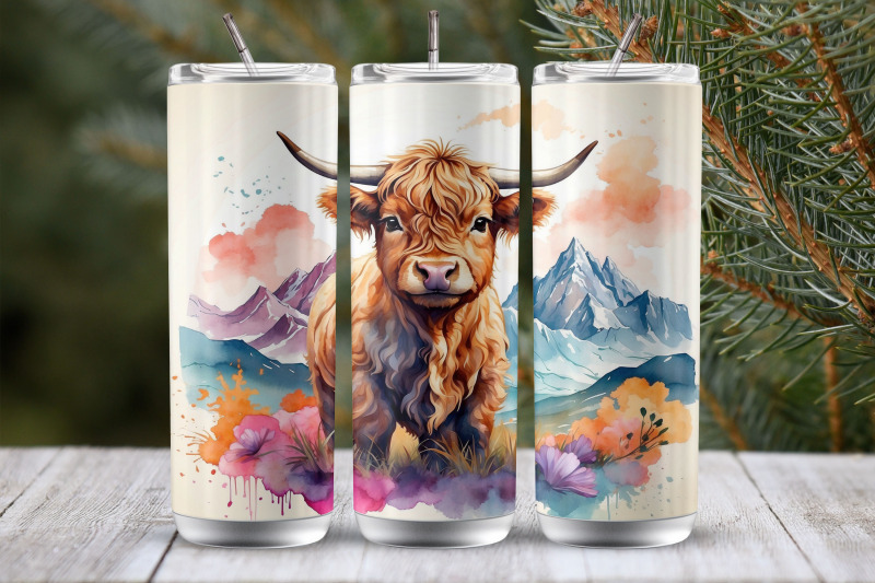 highland-cow-watercolor-style-20-oz-tumbler-wrap