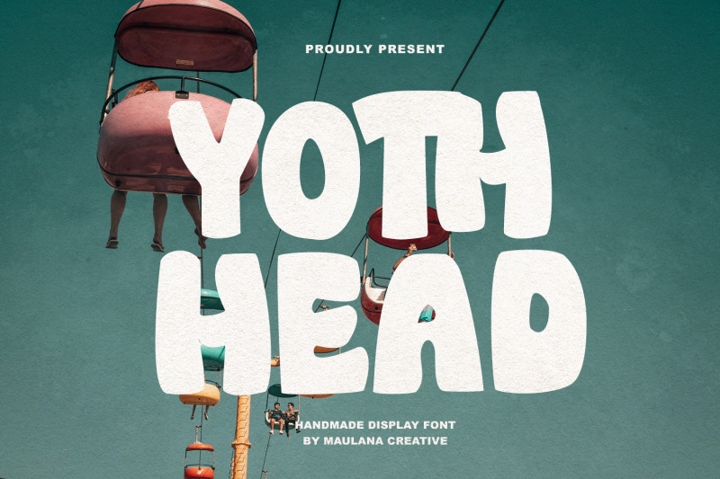 yoth-head-handmade-display-font