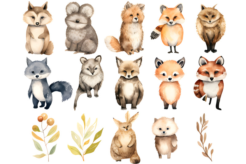 woodland-creatures-watercolor-forest-png