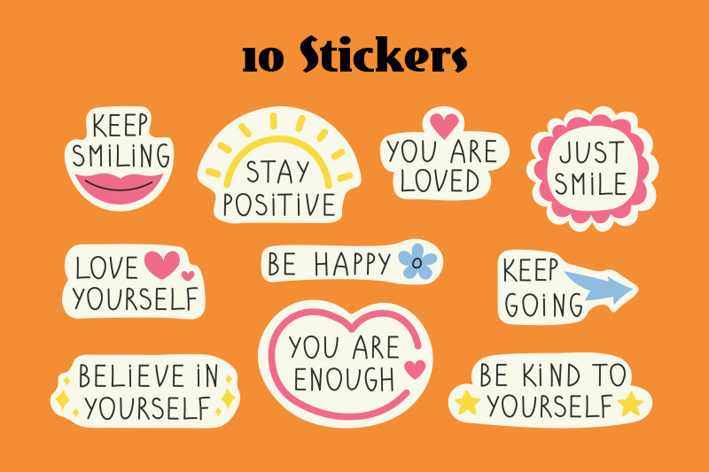 self-love-motivation-stickers