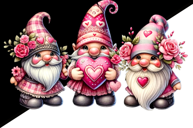 miniature-valentine-gnomes-png-designs